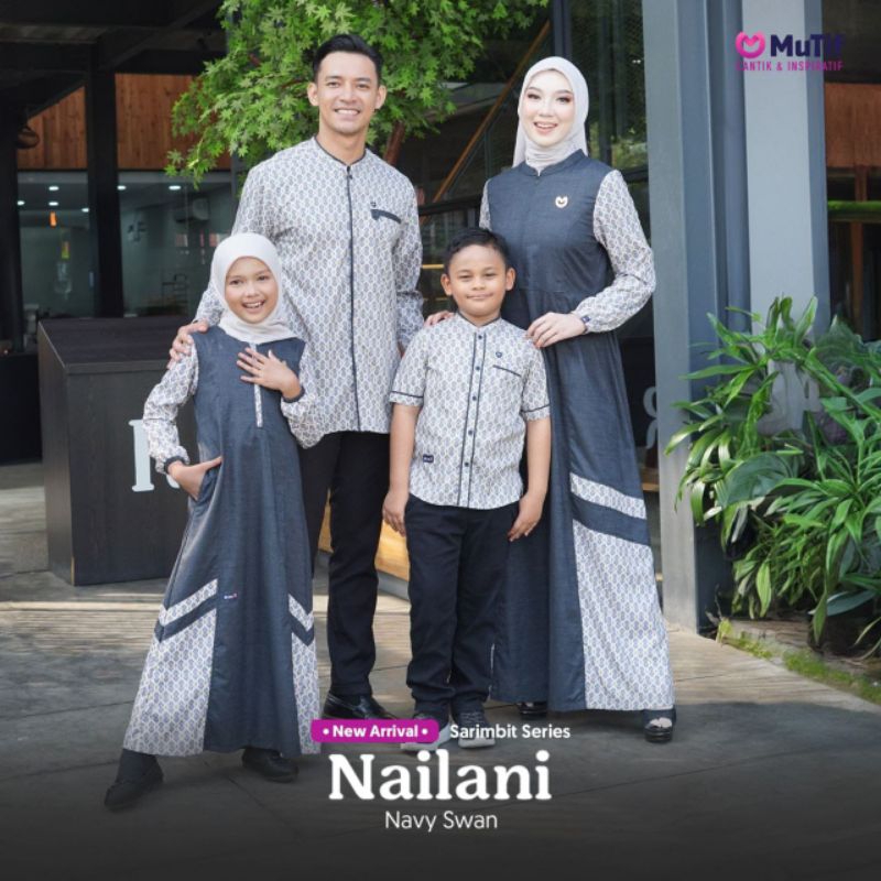 Sarimbit Series Nailani by Mutif | Sarimbit Keluarga Lebaran 2025 | Sarimbit Keluarga Terbaru Mutif 