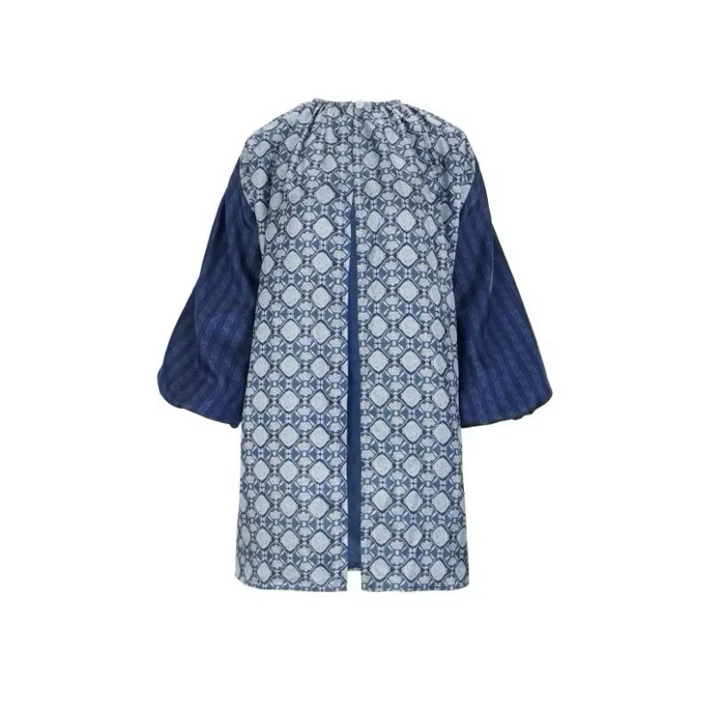 echantia outer navy benang jarum