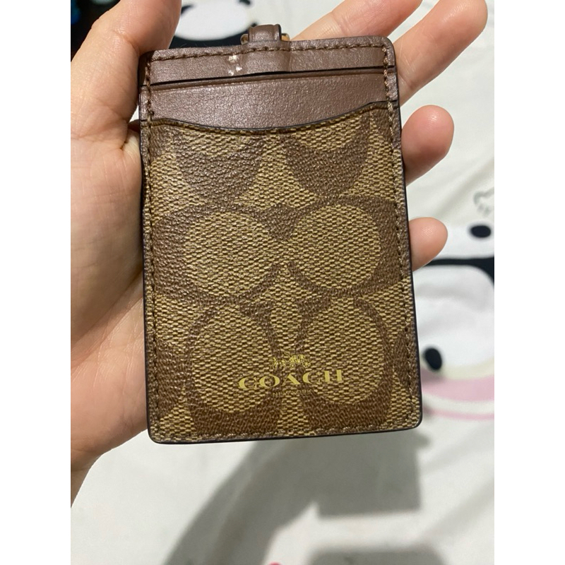 

Coach Lanyard Signature Brown 'Preloved'