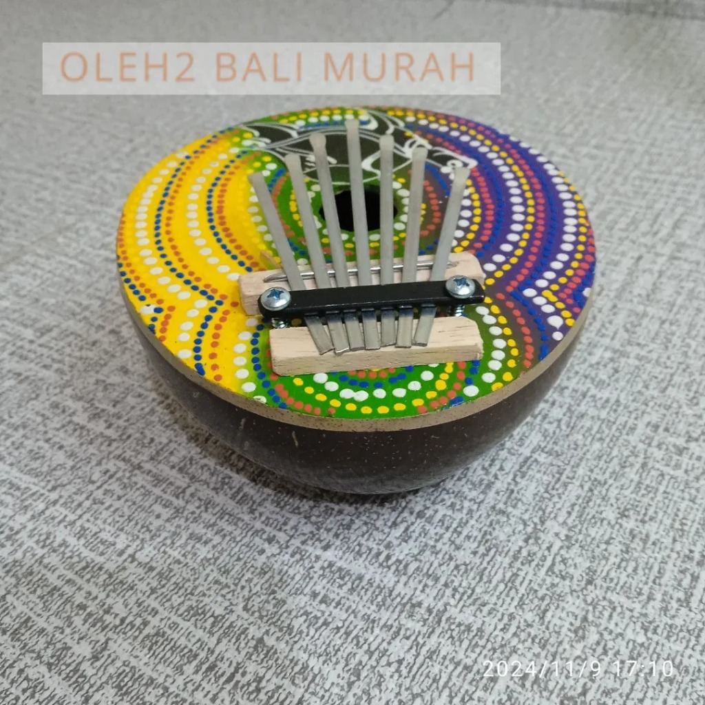 Karimba Alat Musik Tradisional Petik-bahan batok kelapa
