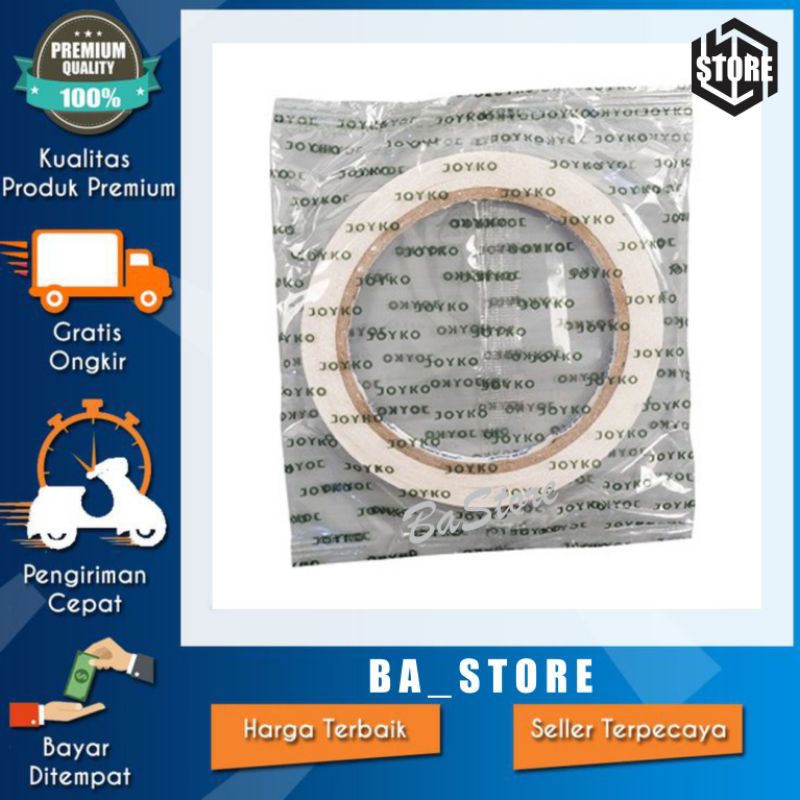 

DOUBLE TIPE JOYKO,/PEREKAT 2 SISI KECIL 1/4 INCH