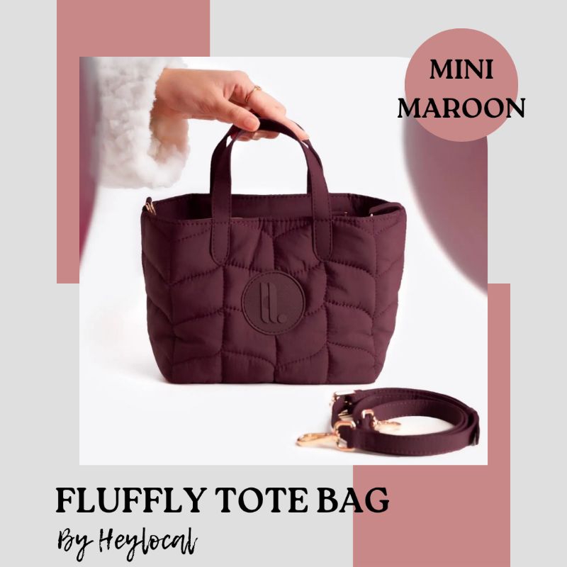 READY FLUFFLY TOTE BAG By Heylocal Heylocal.id Local.id