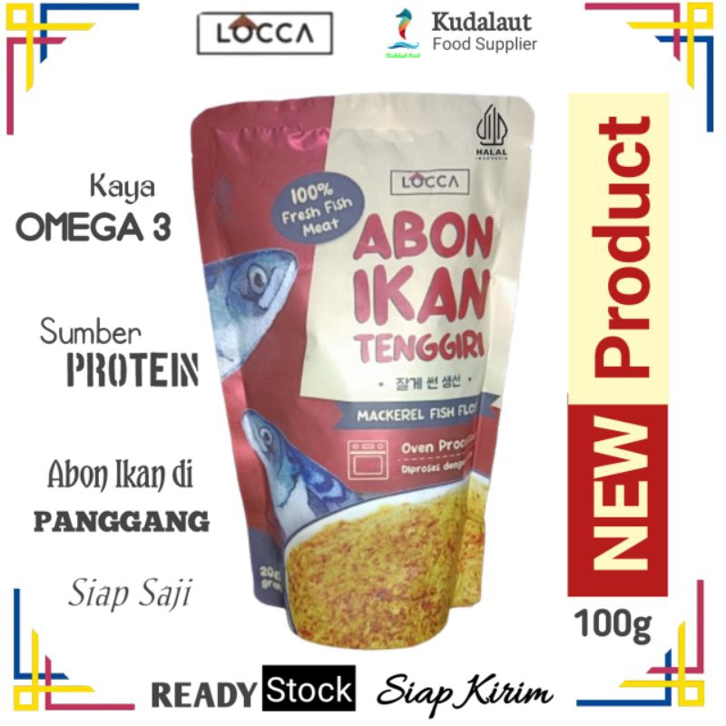 

- Locca - Abon Ikan Tenggiri / Tengiri; 100g