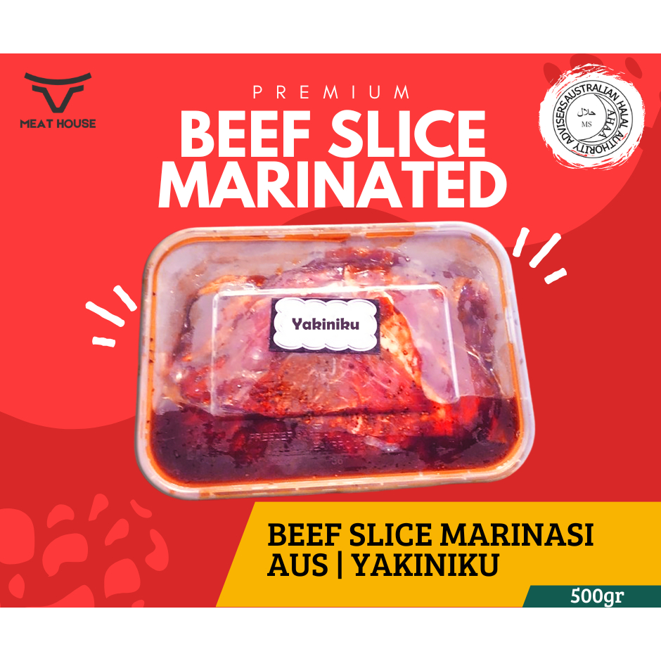 

Beef Slice Marinasi AUS YAKINIKU | 500gr