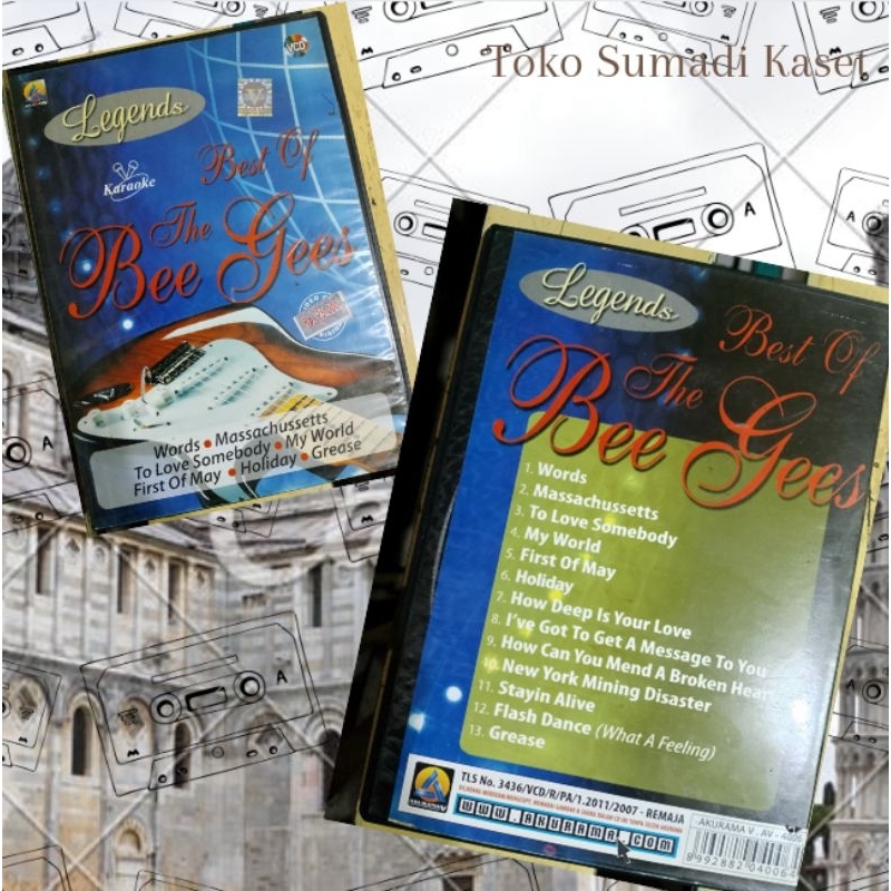 VCD beegees produksi akurama record