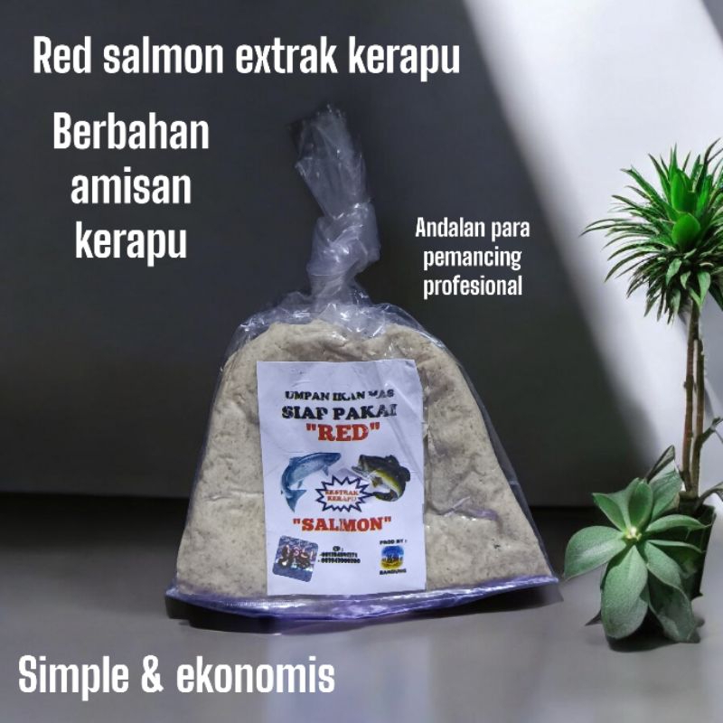umpan ikan mas red salmon extra kerapu,super kerapu special kerapu.