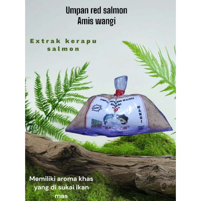 umpan ikan mas red salmon amis wangi