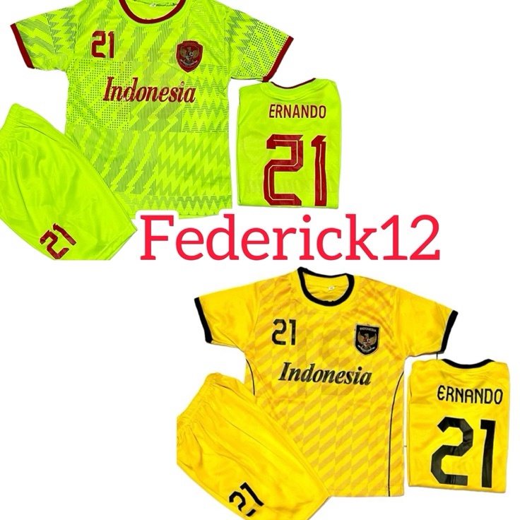 Best Quality  JERSEY BAJU BOLA ANAK KIPER TIMNAS INDONESIA TERBARUSTELAN BAJU BOLA ANAK TIMNAS INDON