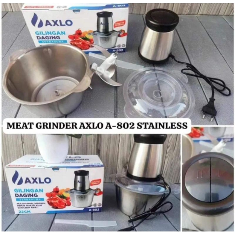 Blender daging Stainles choper AXLO