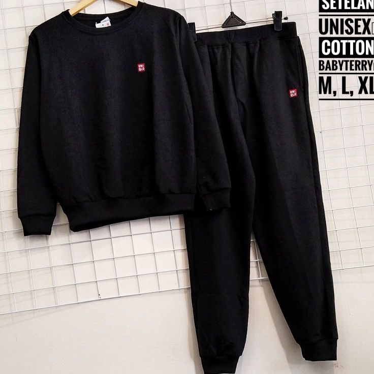 Get Order  One Set Pria Wanita Kualitas Premium  Setelan Jogging Branded