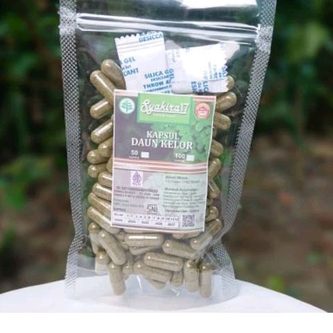 

KAPSUL HERBAL ASLI DAUN KELOR KEMASAN POUCH ISI 100