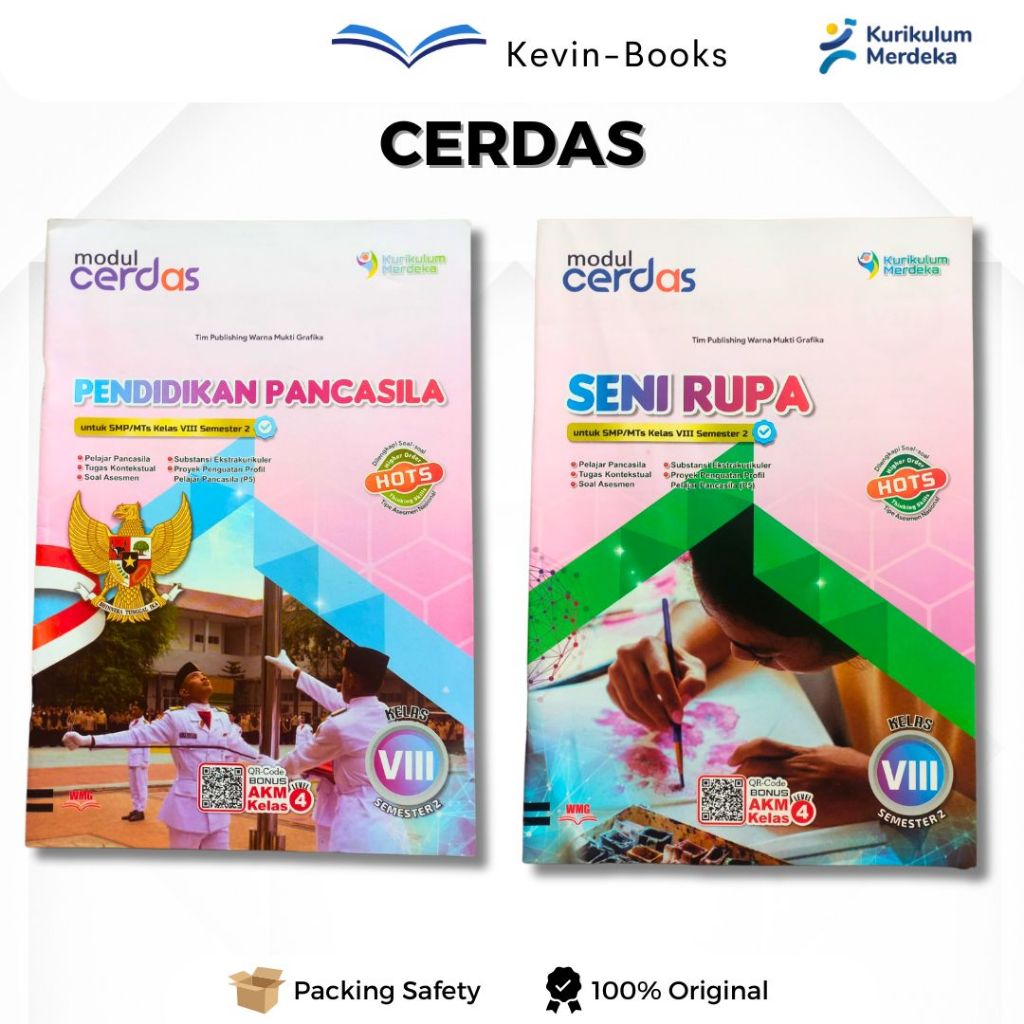 LKS CERDAS SMP/MTS KELAS 8 Semester 2 Matematika IPA Seni