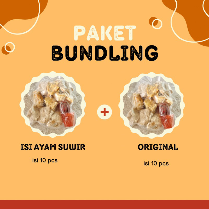 

Paket Bundling Tahu Walik Hemat isi 2 Pack