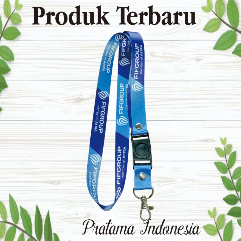 

Lanyard / Tali id card Fif Group (READY STOCK) Terrbaruu harga ecer rasa grosirr