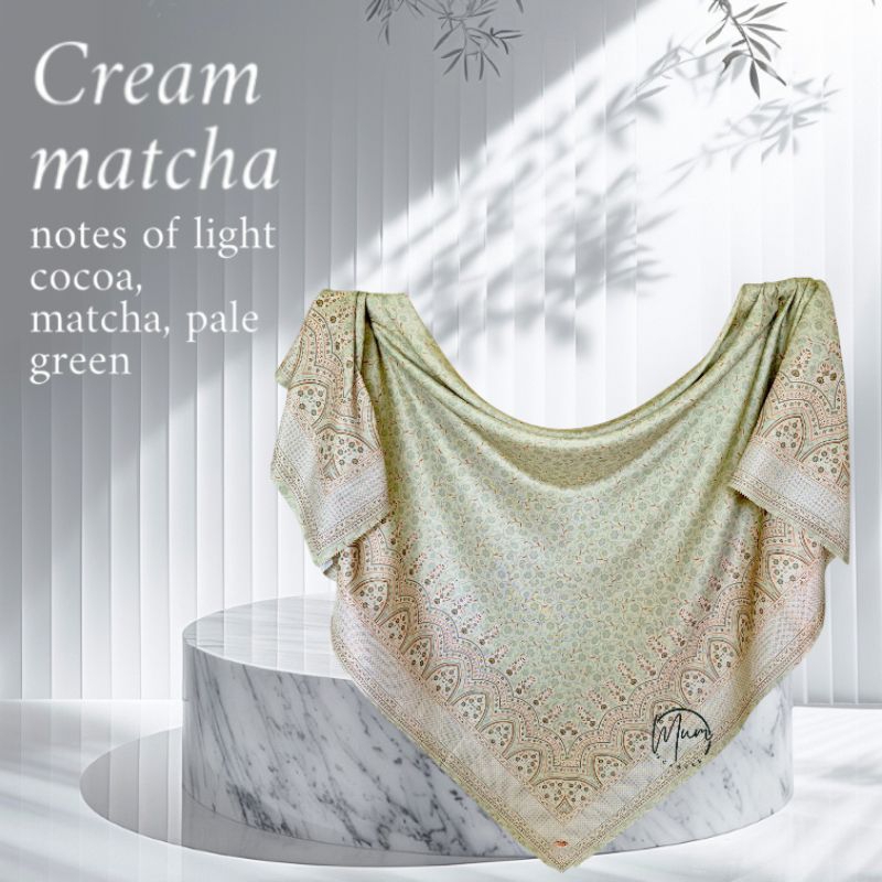 MuMscarves - Hijab Motif Segi Empat Voal Sublime 110 x 110 cm (MuM1)