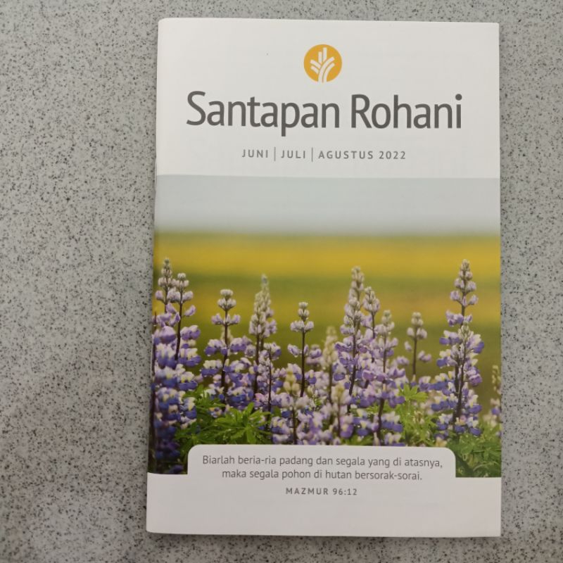 Buku renungan harian Kristen Juni Juli Agustus 2022