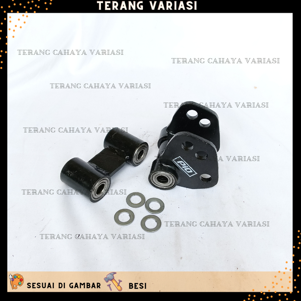 UNITRACK SCORPIO 3 LUBANG TEFLON PENINGGI MONOSHOCK BELAKANG SCORPIO