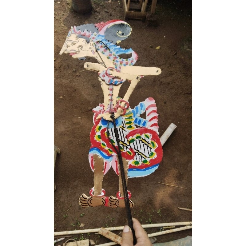 wayang kulit kertas Destarasta  destorasto mainan anak