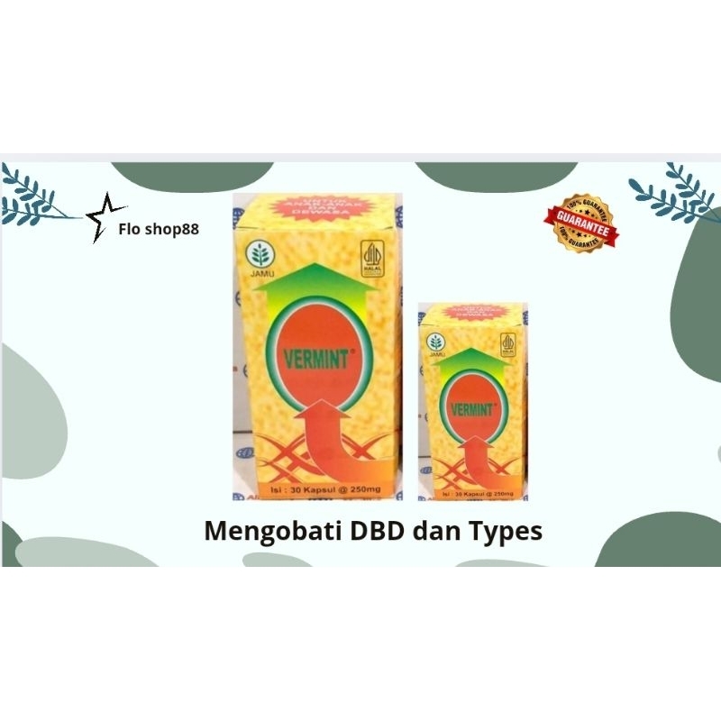 A - VERMINT KAPSUL CACING / VERMINT KAPSUL CACING ISI 30 / VERMINT ISI 12 / VERMINT / VERMINT KAPSUL