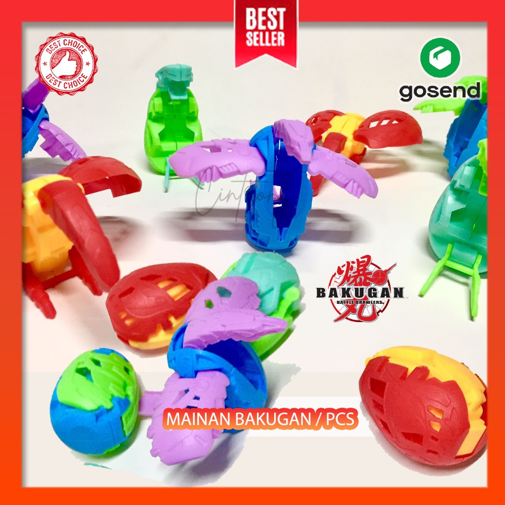 Mainan Bakugan Mainan Monster Egg Dino Bakugan / Telur Dino Transformer 1 Pcs
