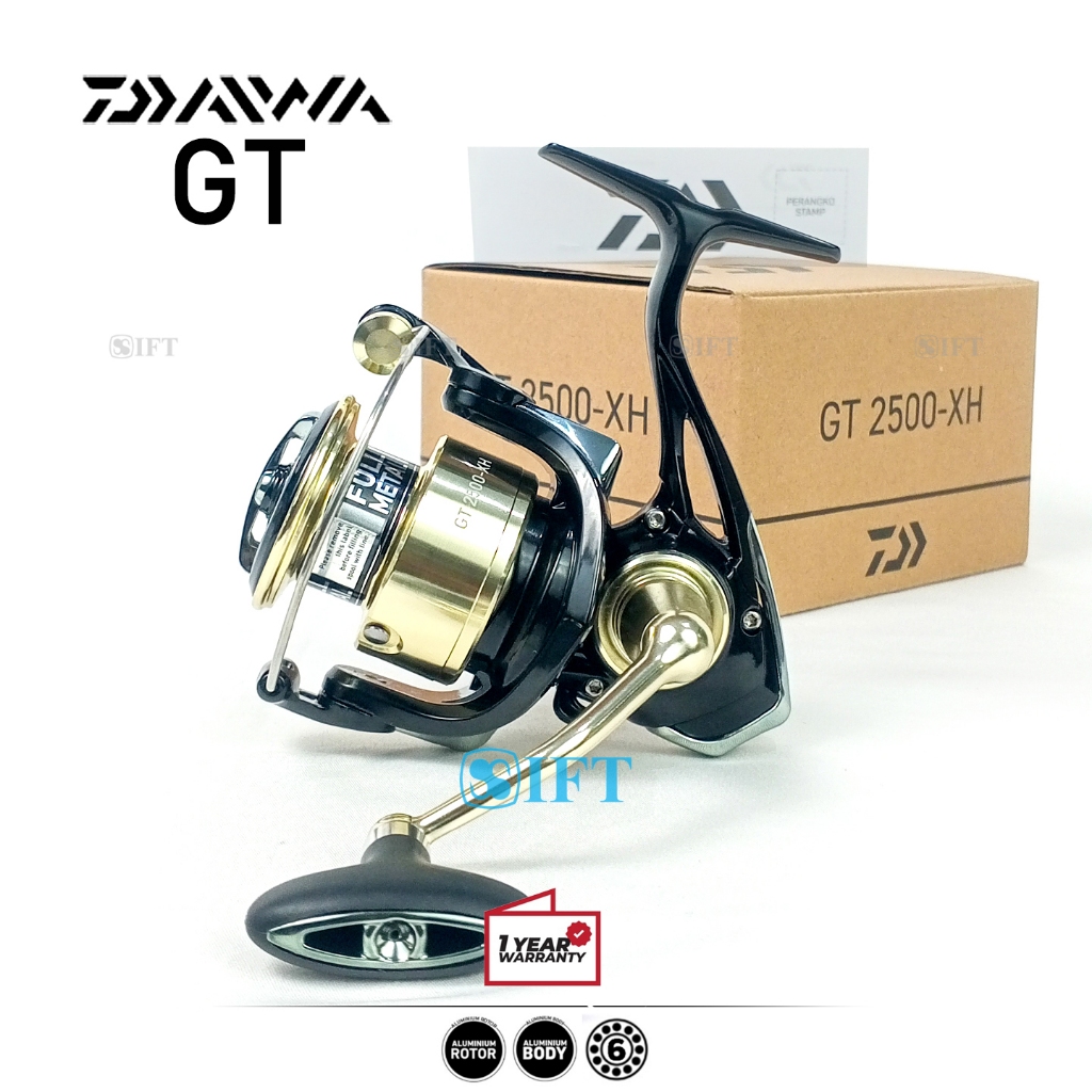 Reel DAIWA GT | Metal Body & Rotor | Power Handle