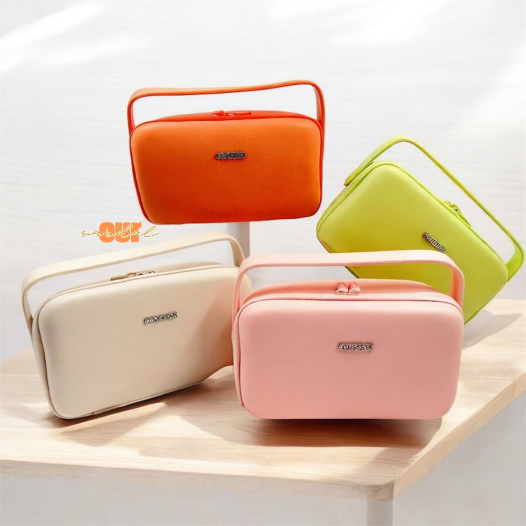 [READYSTOCK] COUGEBAN Tas Pouch Makeup Organizer Travel Multi Fungsi Kosmetik Cosmetic Bag EVA Water