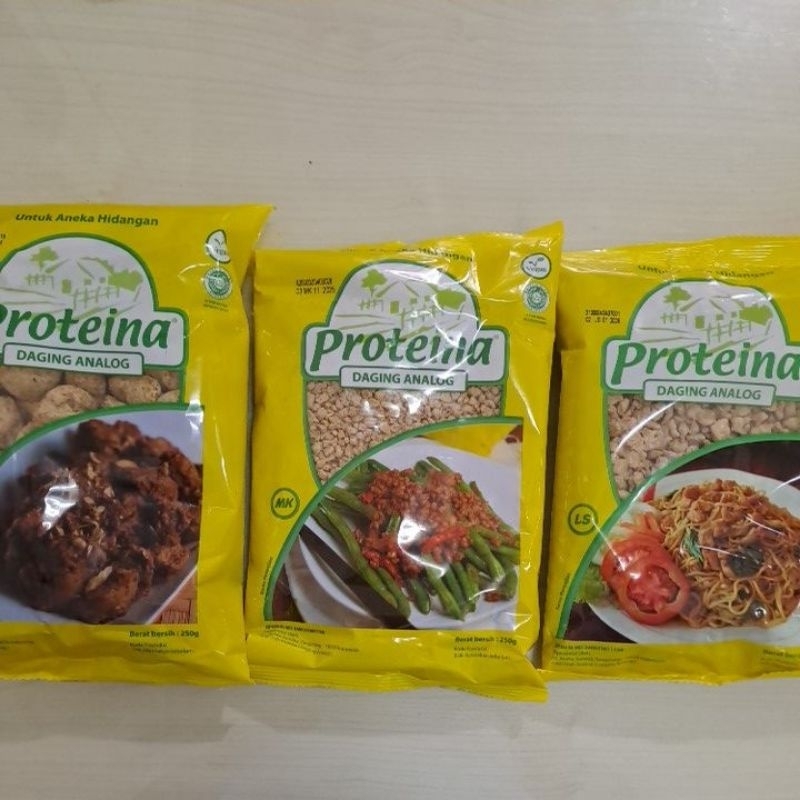 

Vegetarian Vegan Proteina Kuning Daging Analog