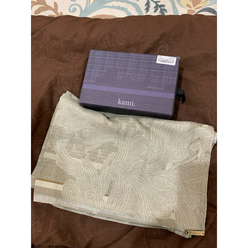 PRELOVED - MONOGRAM SCARF KAMIIDEA