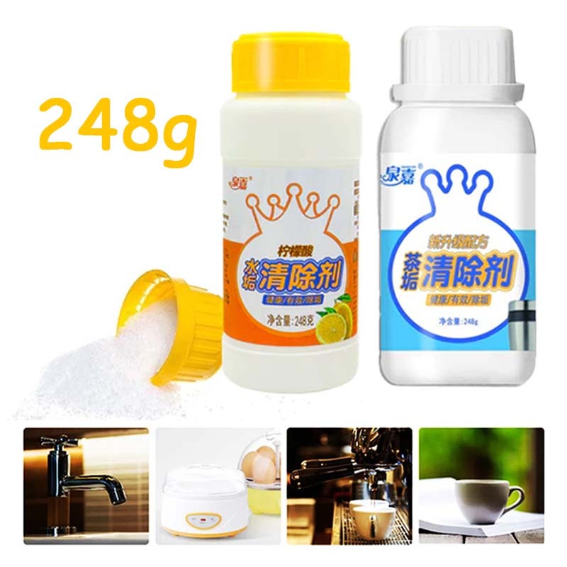 248g Mesin Noda Teh Dan Kopi Descaler cafetto pembersih mesin kopi pembersih gelas bekas teh Penghil