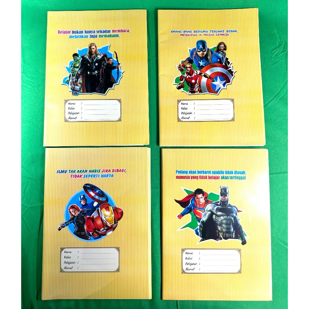 

(PAK) SAMPUL AP KWARTO COKLAT COWOK/CEWEK MAP / Sampul Buku Kwarto