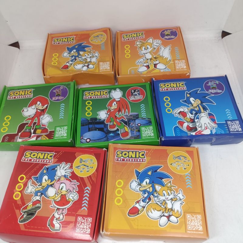FIGUR MCD MCDONALD'S HAPPY MEAL TOYS - SONIC THE HEDGEHOG BOX