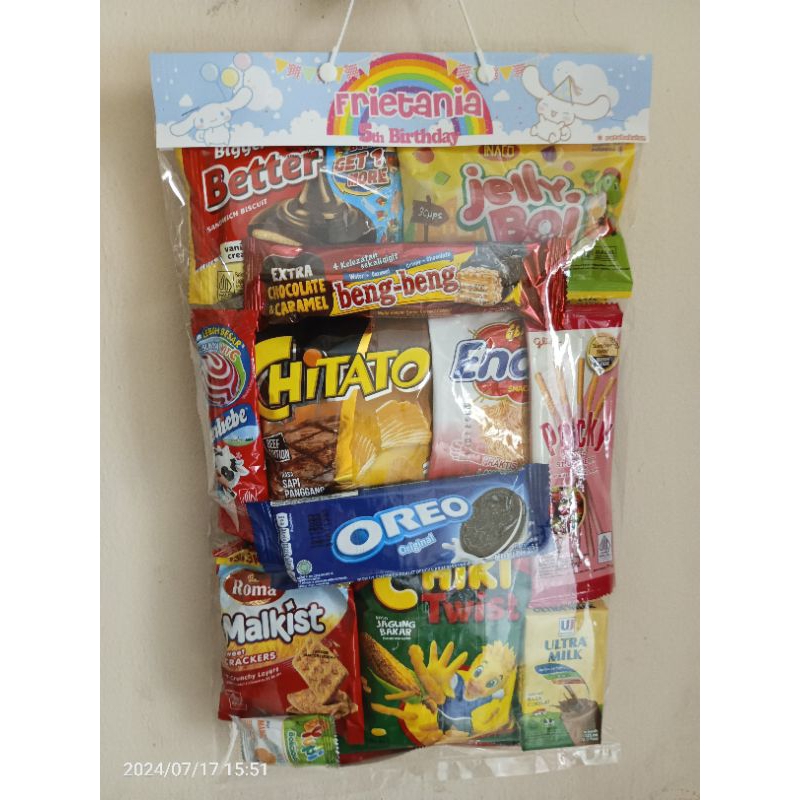 

Paket Snack Ulang Tahun Sultan + Souvenir