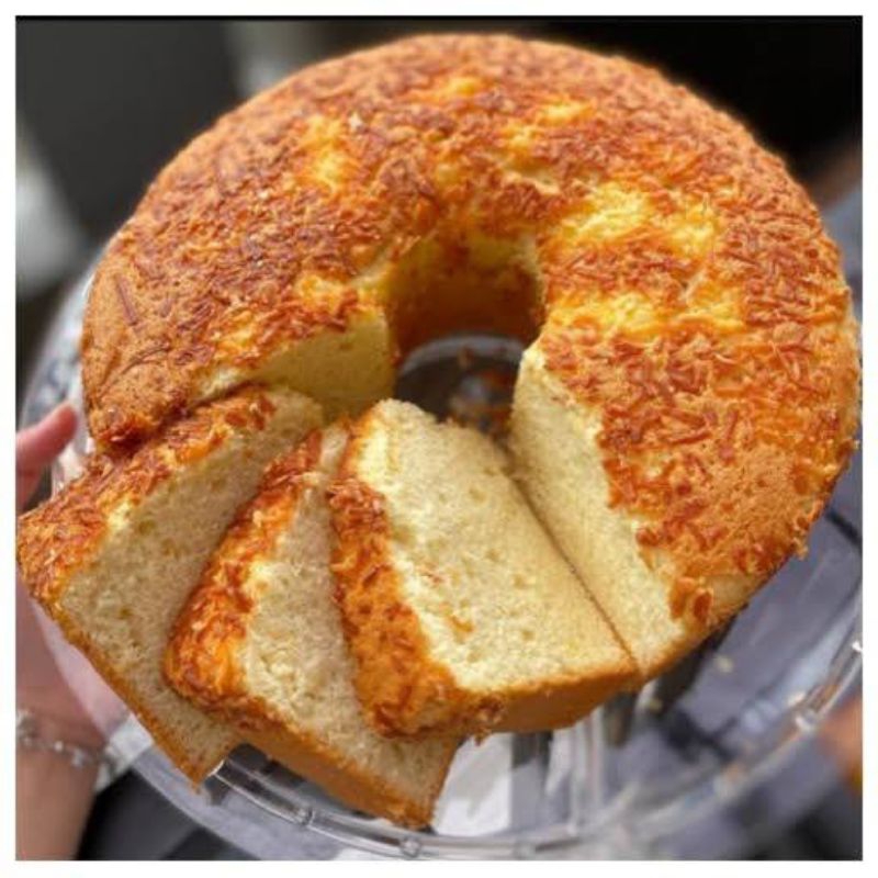 

CHIFFON CHEESE CAKE SUPER LEMBUT PREMIUM RINJANI