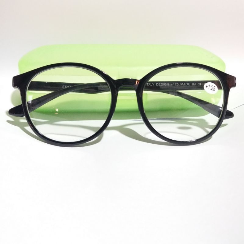 FREE BOX - Kacamata Baca dan Jalan 2 Fungsi Pria Wanita Ukuran ( +100 s.d +3.00 ) Double Lensa Super