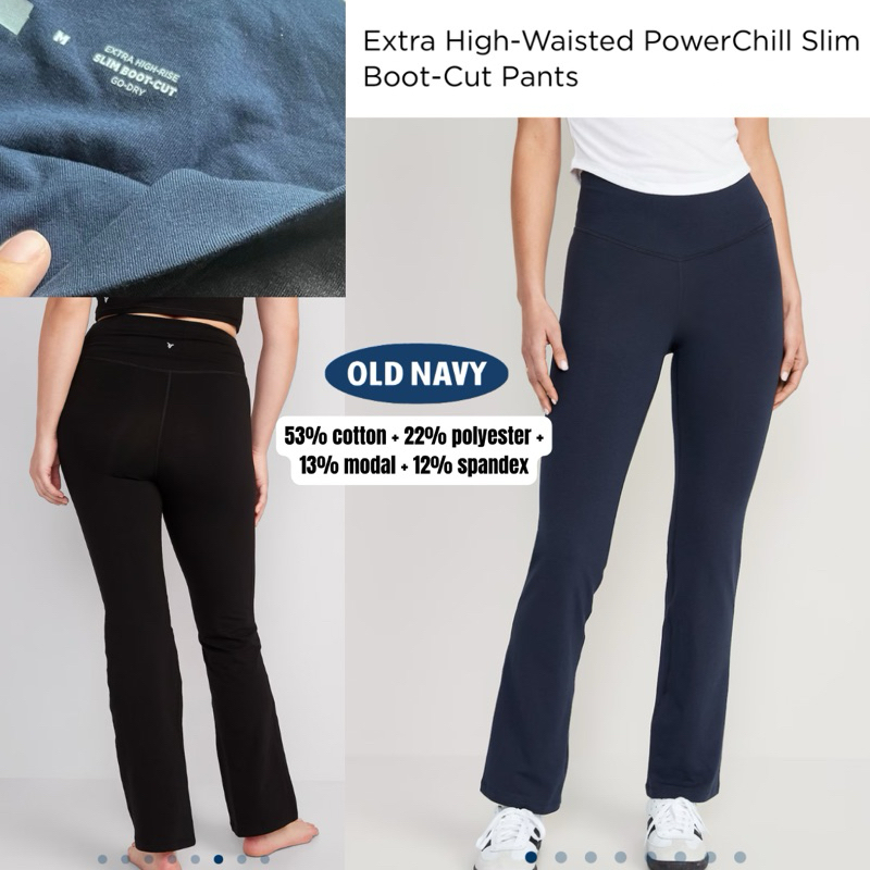 [REJECT] OLD NAVY Powerchill BootCut Pants | bahan katun sd XXL