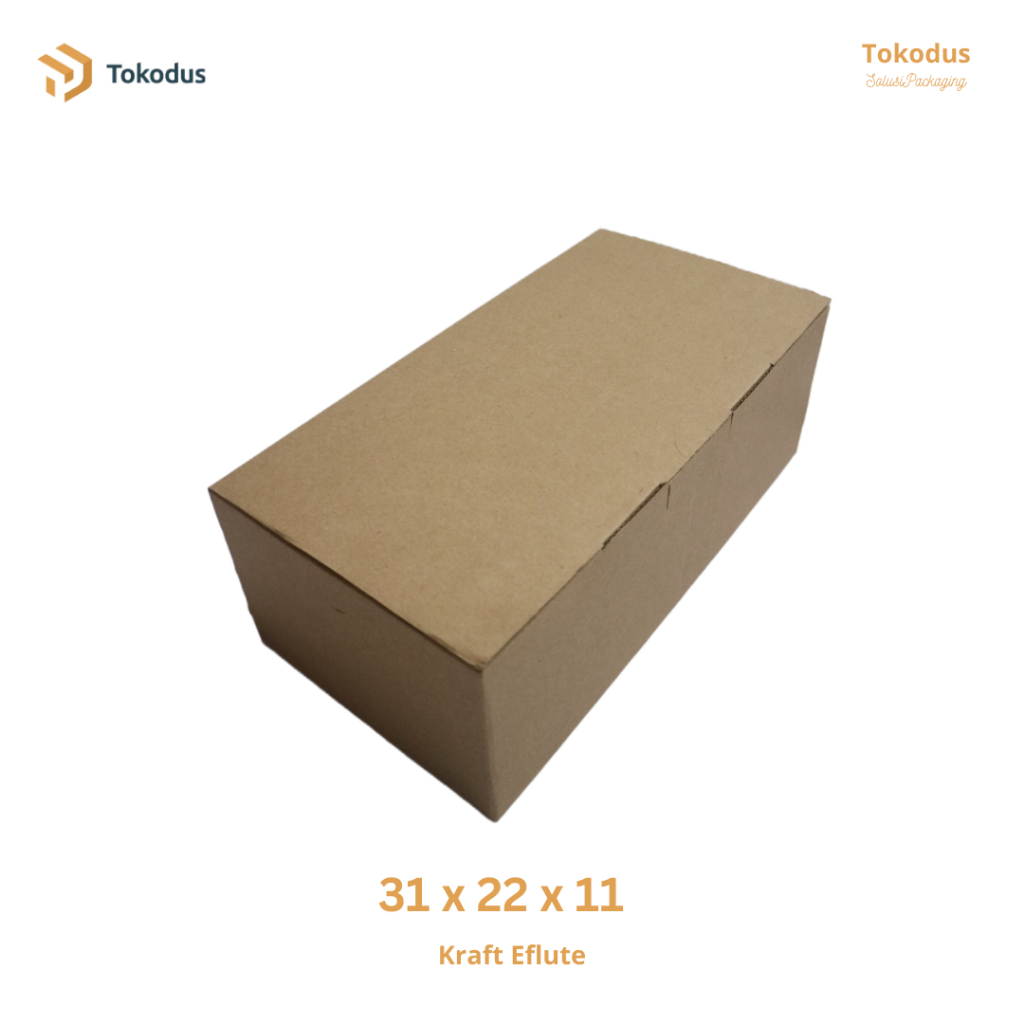 

Dus Sepatu Kardus Packing ukuran 31 x 22 x 11 bahan kraft - Tokodus Buahbatu ( bisa custom )