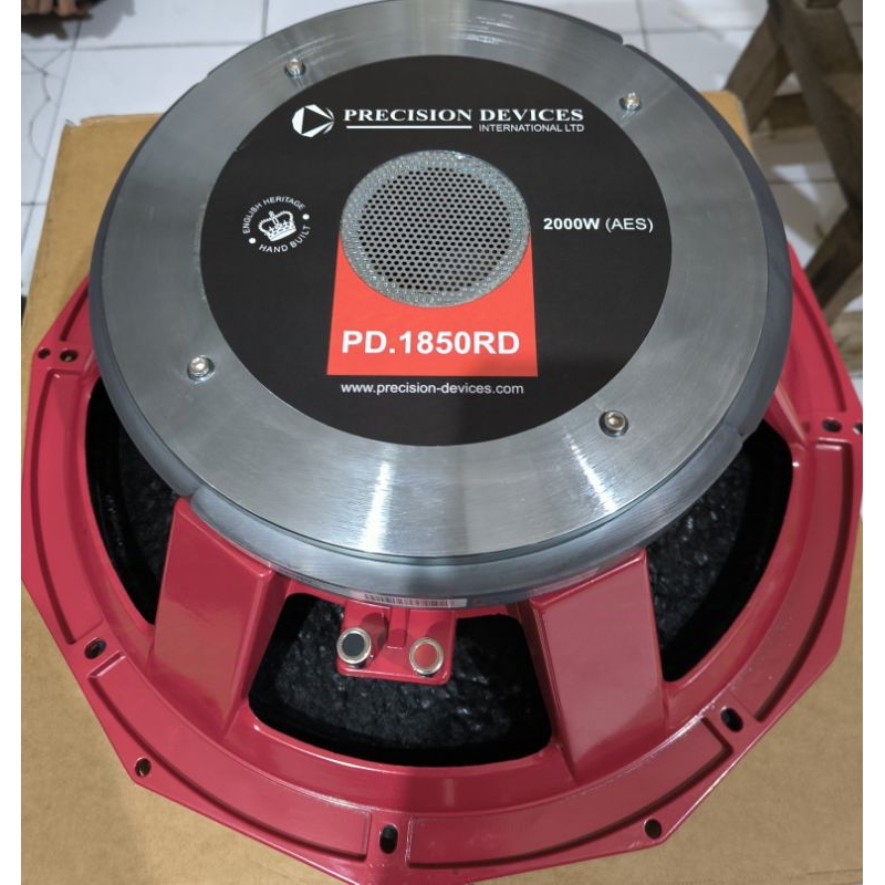 Speaker 18 inc PD Precision Devices PD1850OR/ PD1850RD
