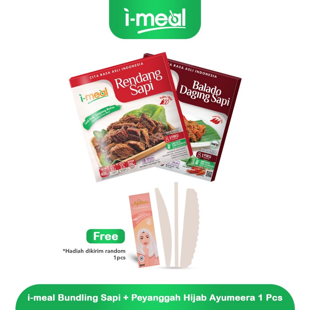 

I-Meal Bundling Sapi Free Penyanggah Hijab Ayumeera 1 Pcs