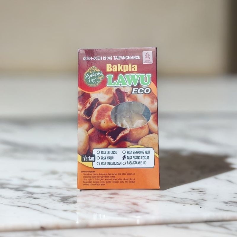 

Bakpia Lawu Eco (isi 16) Bakpia Basah - Khas Tawangmangu