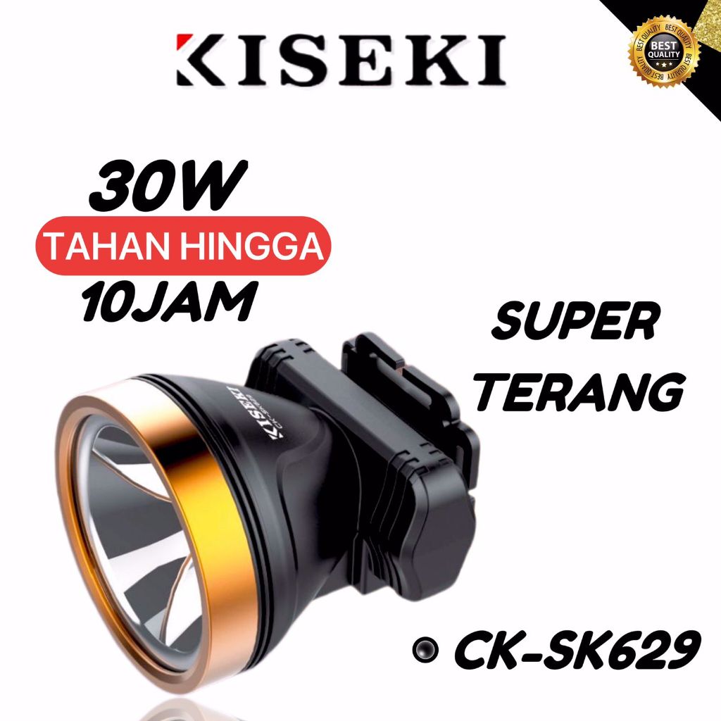 Senter Led Super Terang Senter Kepala Waterproof