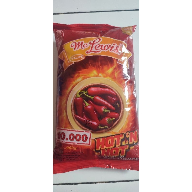 

saus mc lewis hot n hot ukuran 900g