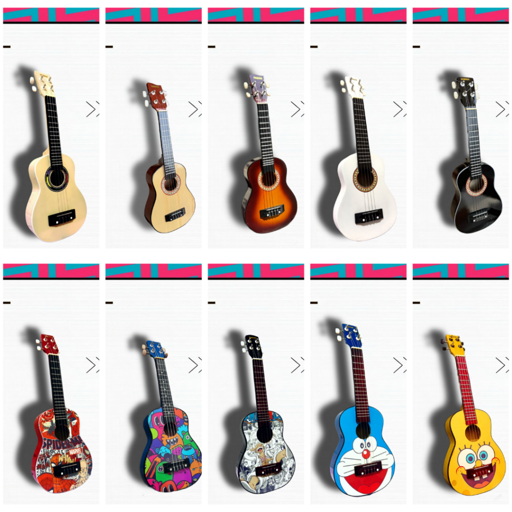 WAVE_DASS - UKULELE SENAR 4 GRATIS PACKING KAYU YAMAHA BONUS PICK