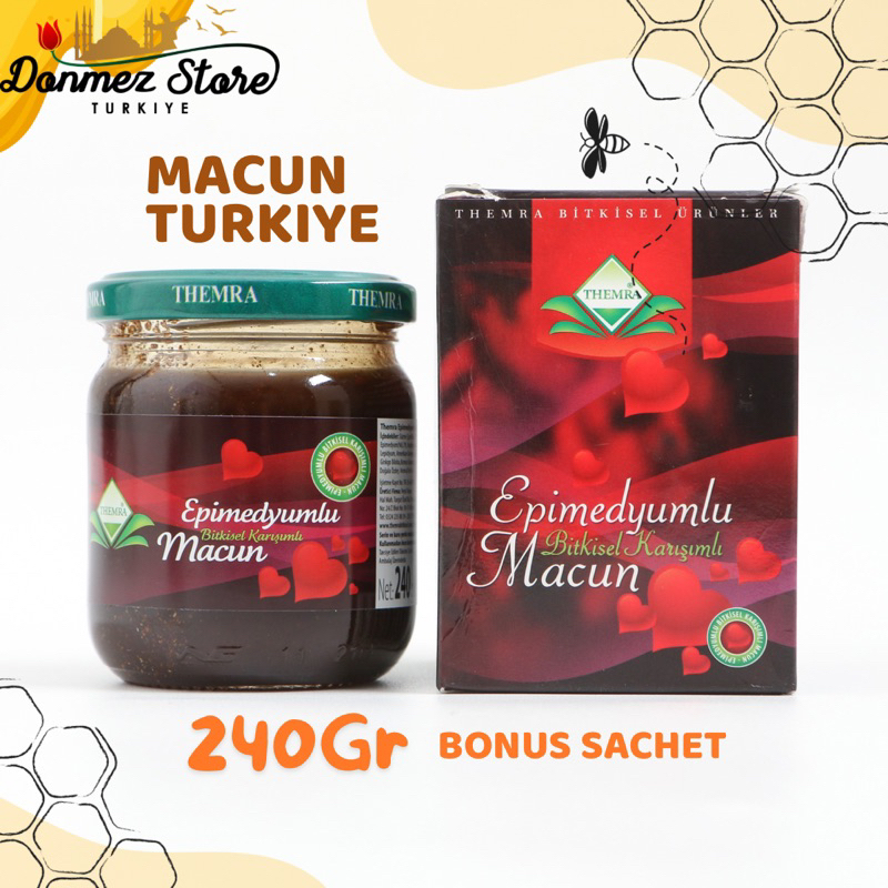

MADU MACUN TURKI ORIGINAL size 240gr expired 2030
