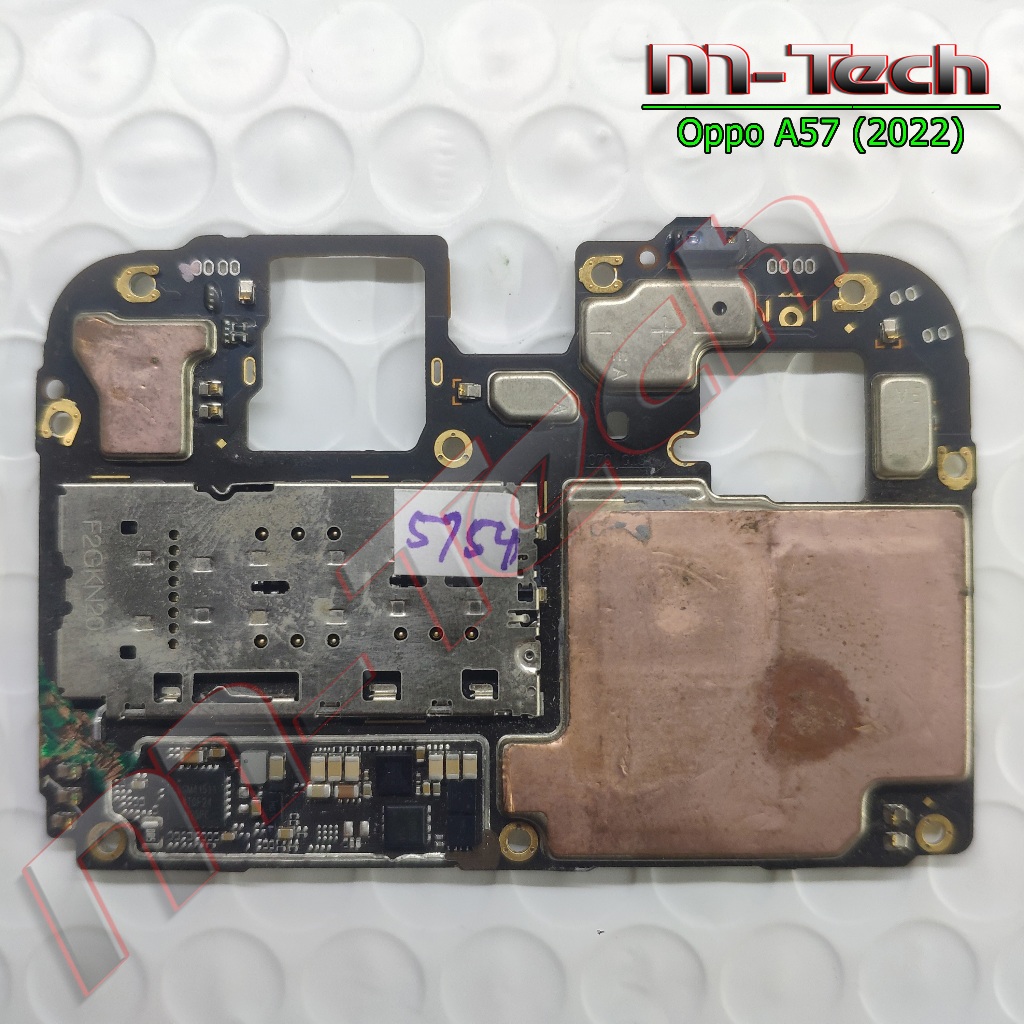 [4189] PCB Mesin Oppo A57 (2022) original minus mati / matot