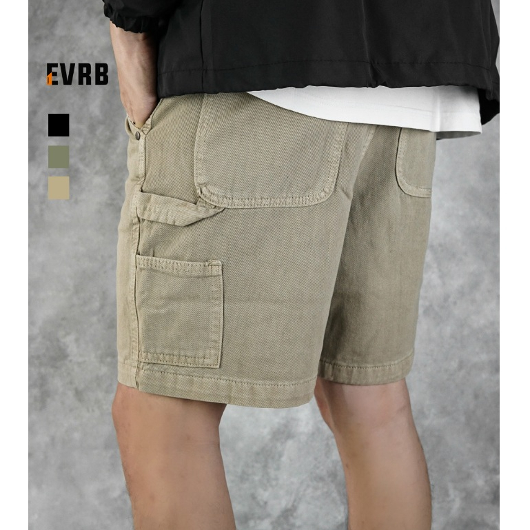 EVRB - CARPENTER SHORT CARGO UTILITY , CELANA PENDEK CARGO JEANS - CARPENTER CARGO