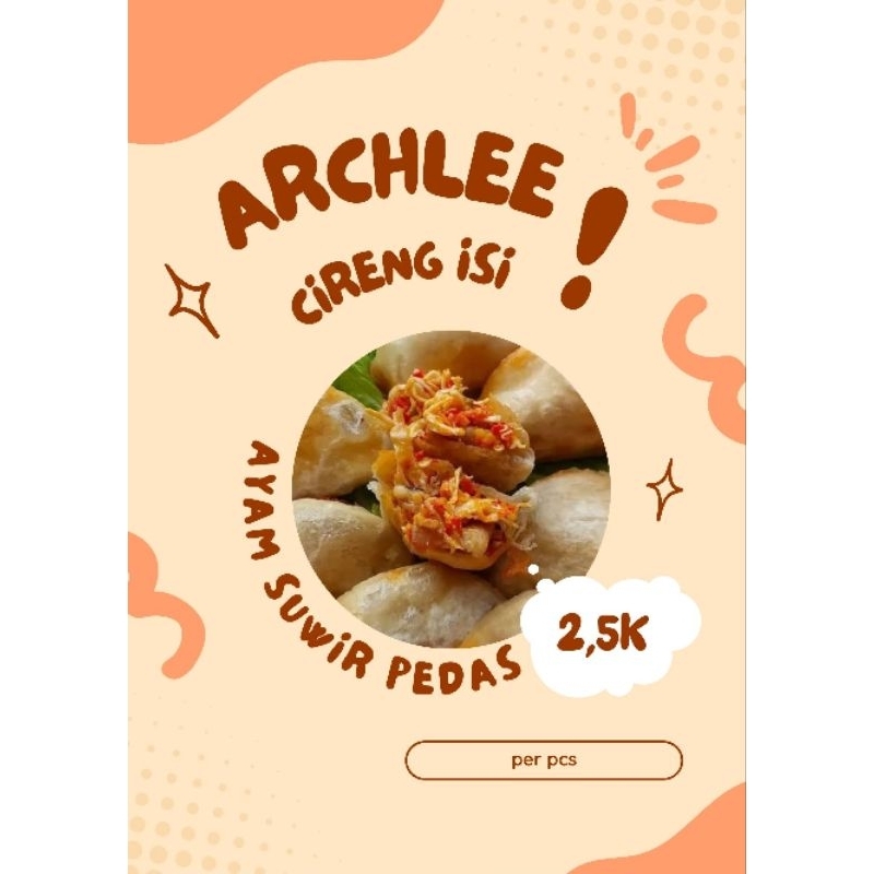 

Cireng isi ayam suwir per pcs