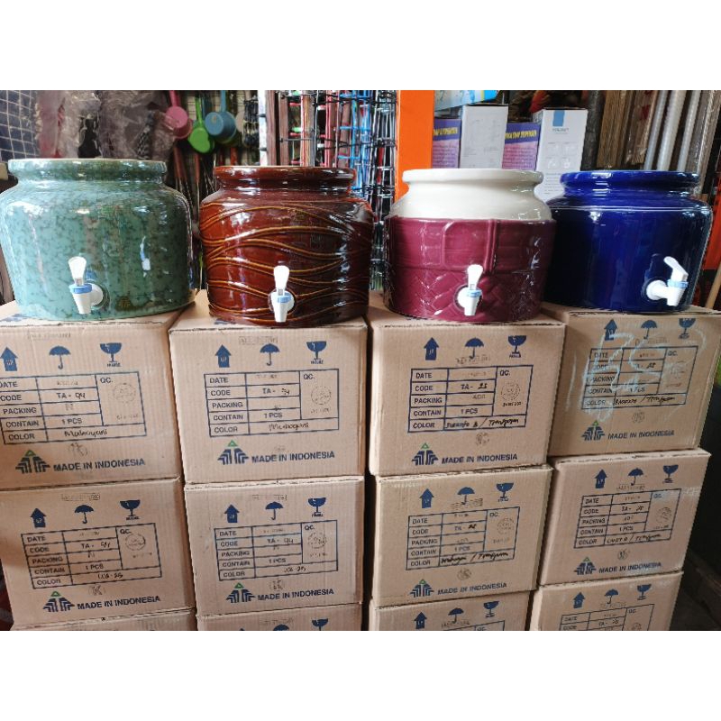 Guci Galon Keramik Trisensa