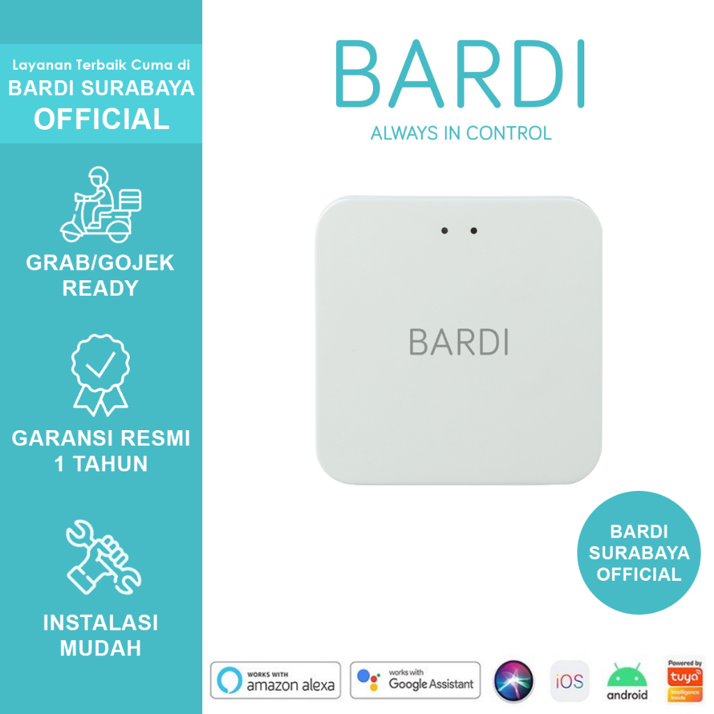 BARDI Smart Zigbee Gateway Wifi Hub SURABAYA OFFICIAL