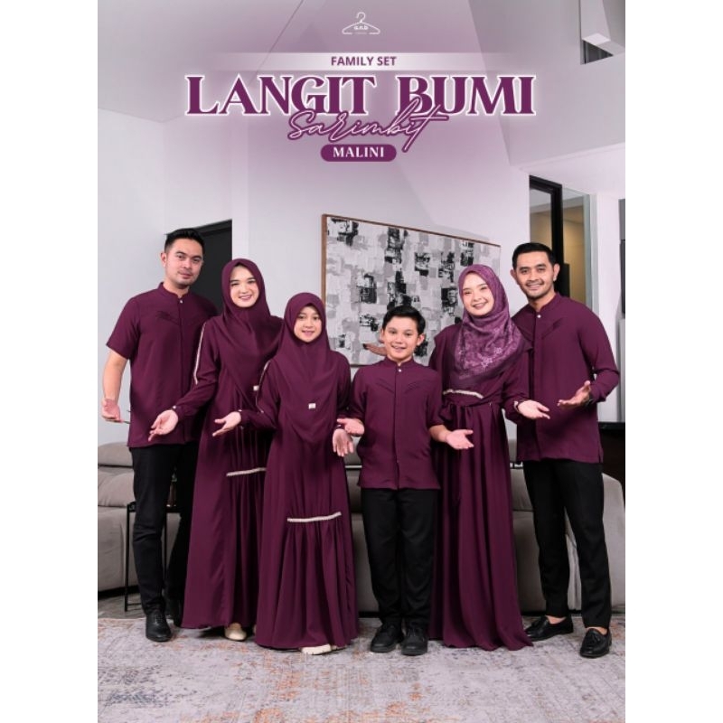 [WAJIB BACA DESKRIPSI] Open Pre-Order Langit Bumi By ANB Fashion/Sarimbit 2025/Baju Lebaran