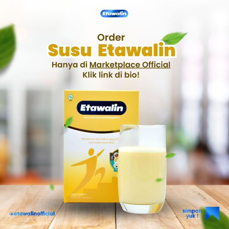 

Susu Etawalin - Nyeri Sendi Hilang Tanpa Efek Samping